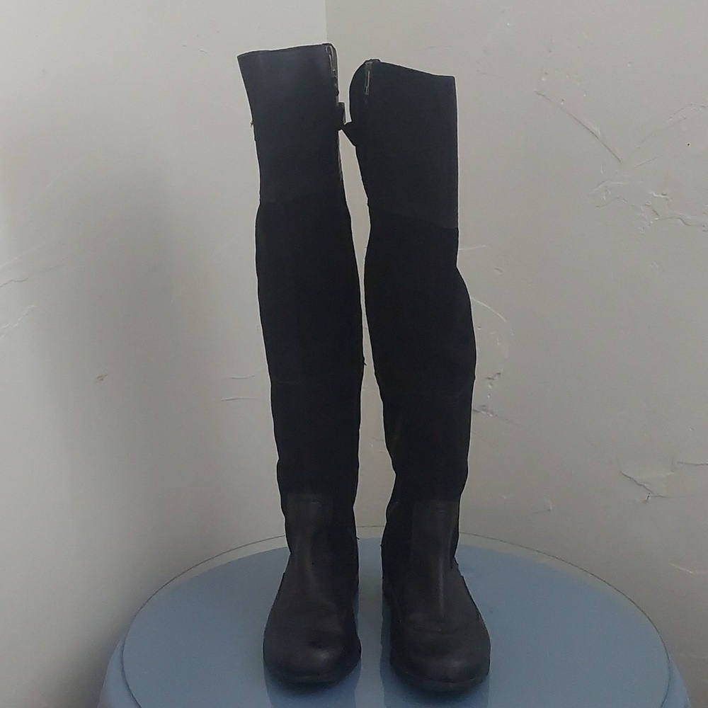 Timberland Black Over-the-Knee Boots - Picture 2 of 13